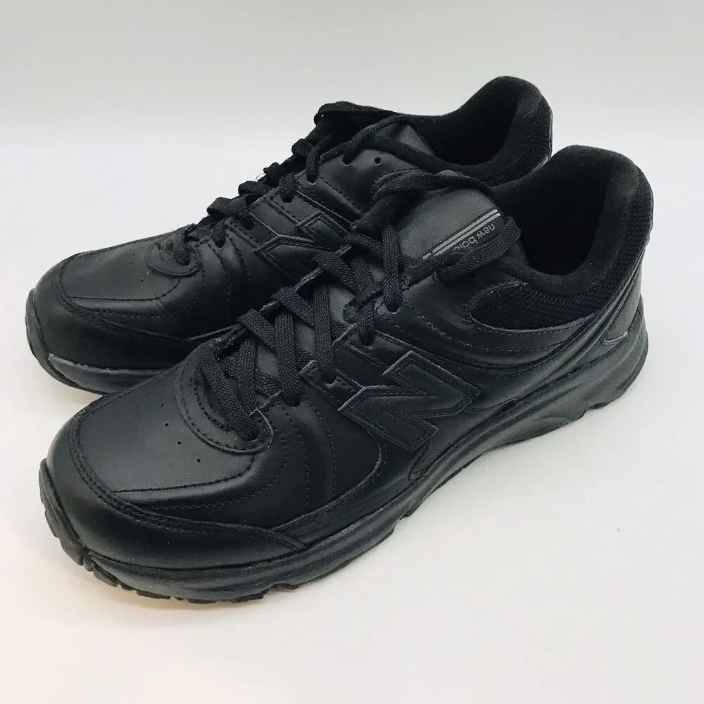 New Balance WW410BK Walking Shoes Women's 9.5 Black Lace Up Low Top Sneakers